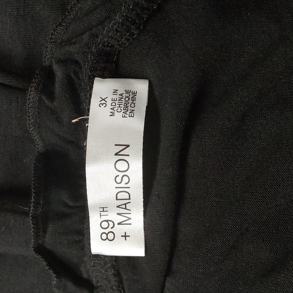 Ruffle Sleeve Tank | 89th + Madison | 3X - Picture 6 of 10